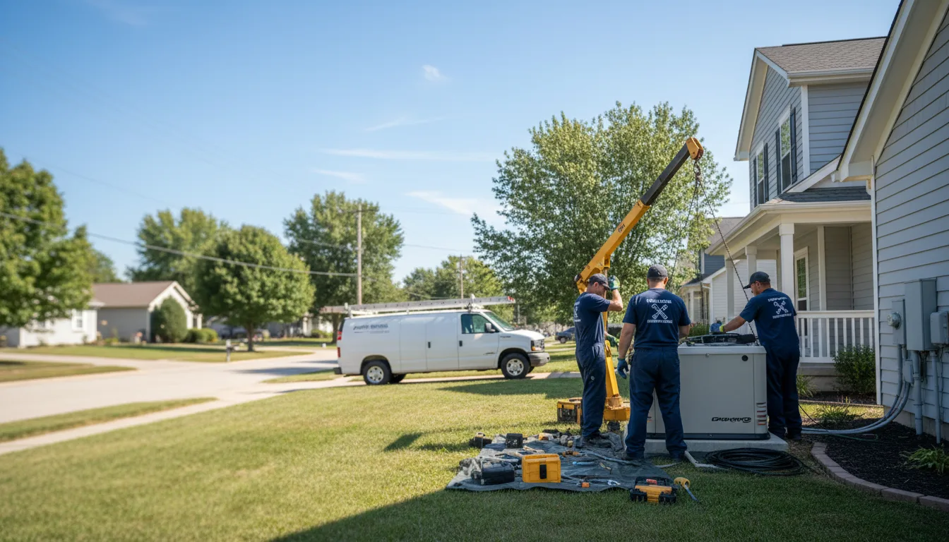 Generator Installation in Dickinson, TX near me
